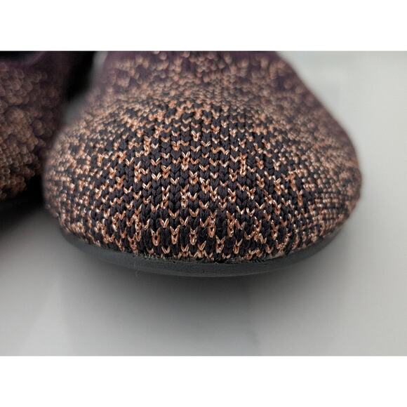 Rothy’s The Flat Eggplant Metallic Limited Edition Womens Size 7.5 Flats Retired - Picture 9 of 12